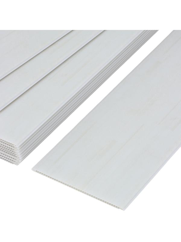 Стеновая панель ПВХ «Карели», 2600×250 мм, цвет серый