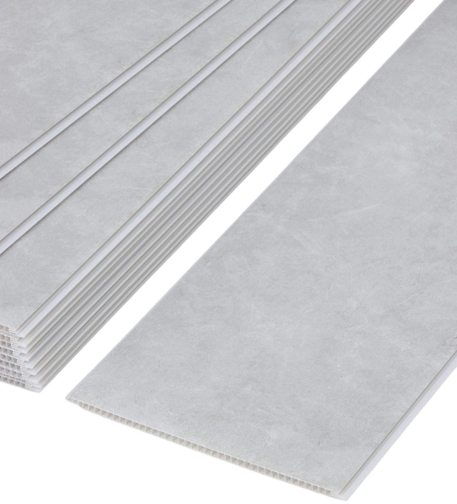 Стеновая панель ПВХ «Сорбона», 2600×250 мм, цвет серый