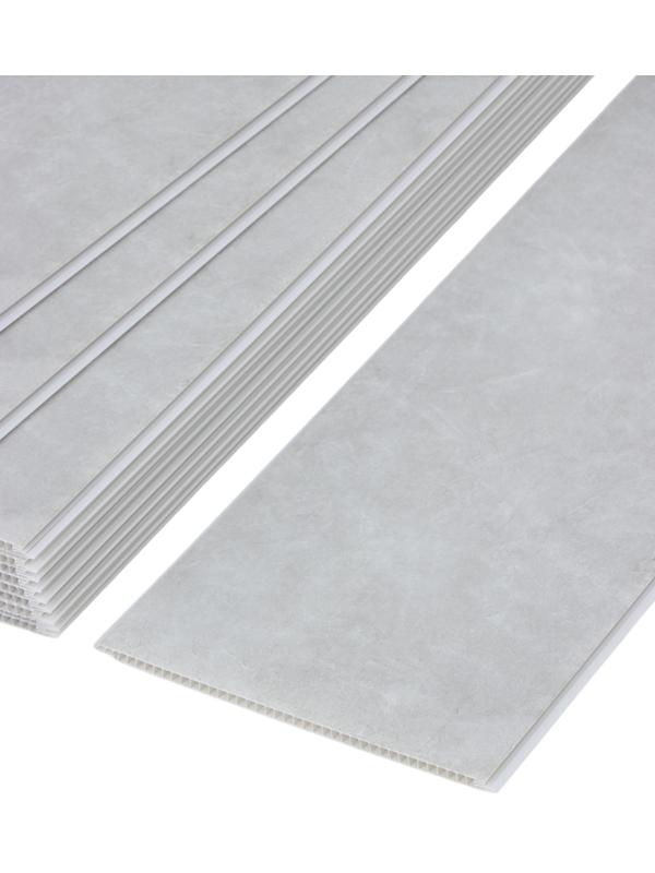 Стеновая панель ПВХ «Сорбона», 2600×250 мм, цвет серый