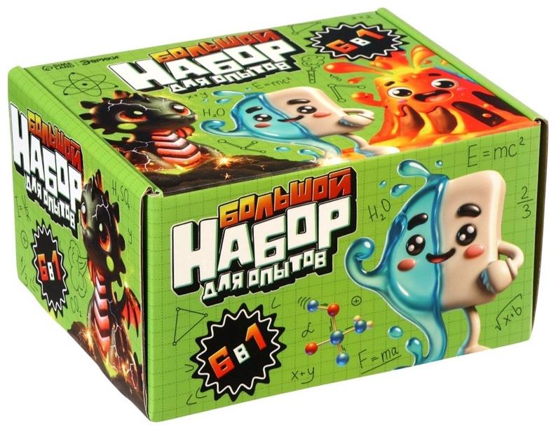 Опыты «Большой набор для опытов», 6в1