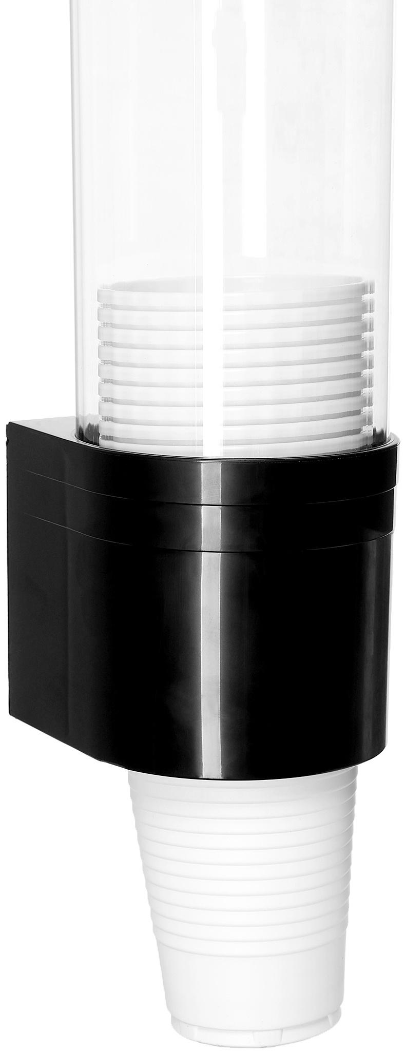 Стаканодержатель Aqua Work CH-1, 70 стаканчиков, крепление на шурупах, чёрный