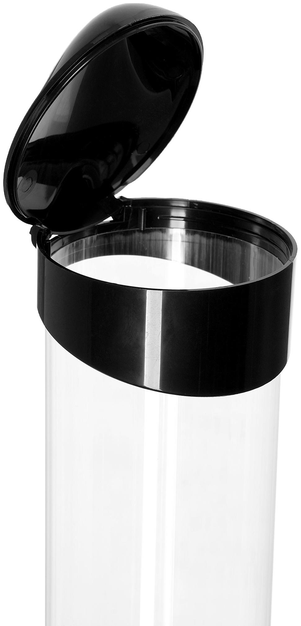 Стаканодержатель Aqua Work CH-1, 70 стаканчиков, крепление на шурупах, чёрный