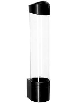 Стаканодержатель Aqua Work CH-1, 70 стаканчиков, крепление на шурупах, чёрный