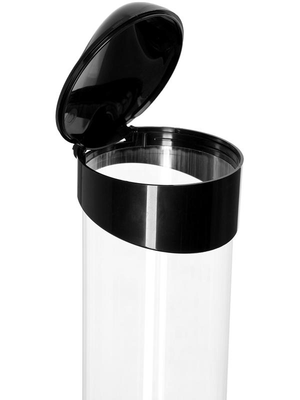 Стаканодержатель Aqua Work CH-1, 70 стаканчиков, крепление на шурупах, чёрный