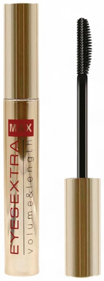 Тушь для ресниц Jeanmishel EYESEXTRA MAX объем, силиконовая кисточка, 10 мл