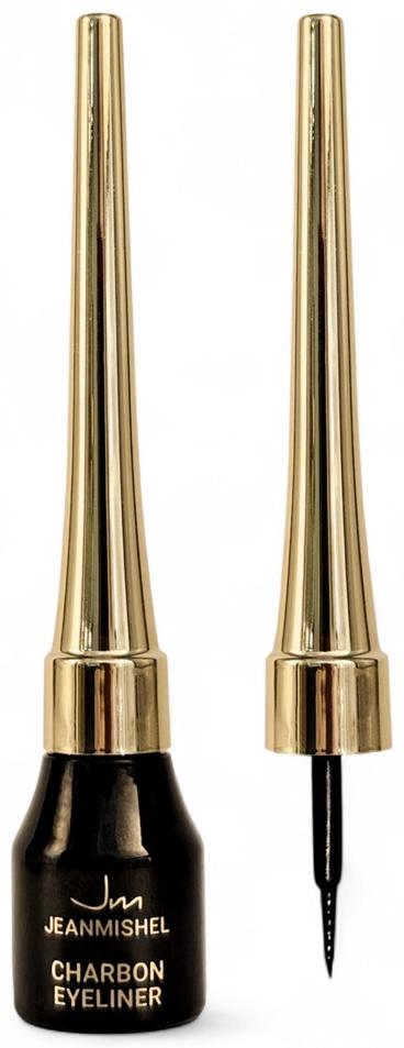 Подводка для глаз CARBON с сатиновым финишем, чёрная, 4 мл