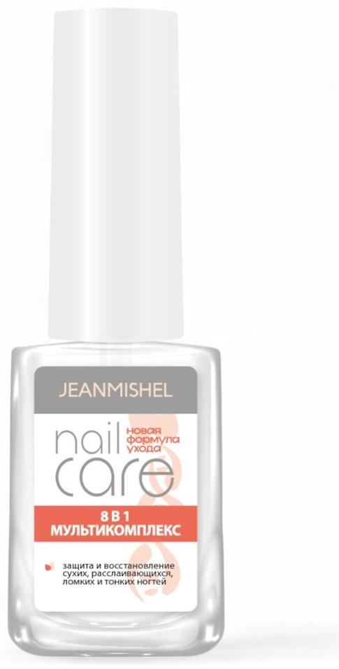 Лак-уход лечебная серия JEANMISHEL 8 в 1 мультикомплекс, 6 мл