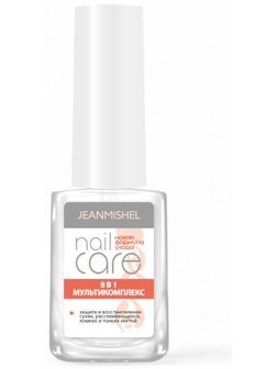 Лак-уход лечебная серия JEANMISHEL 8 в 1 мультикомплекс, 6 мл