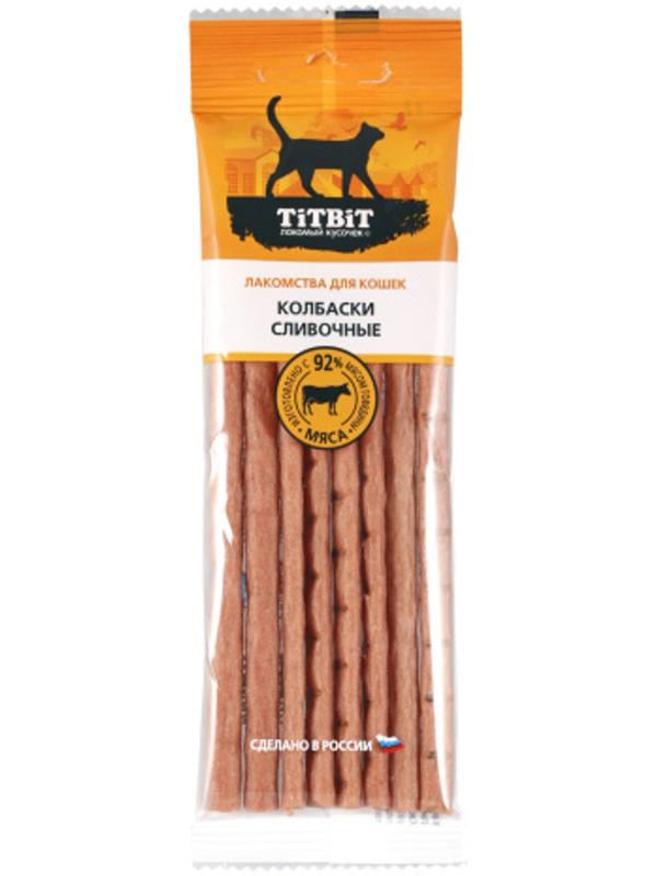 Колбаски Сливочные для кошек Золотая коллекция 30 г