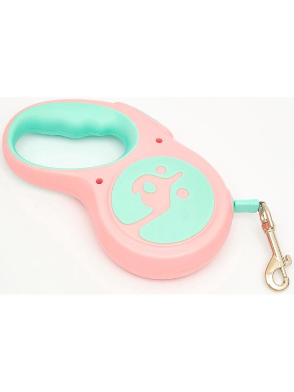 Рулетка - поводок для животных, лента 5 м