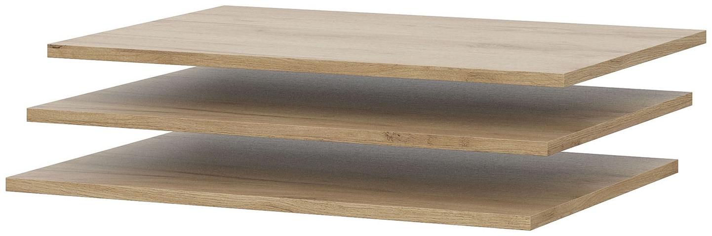 Полки в шкаф «МСП», 668×472×16 мм, цвет дуб золотой