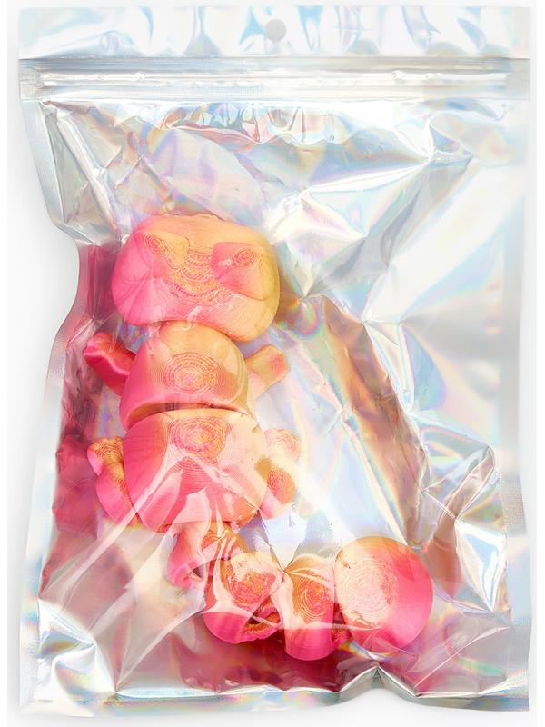 3Д - печатная игрушка «Кошка», подвижная, цвет МИКС