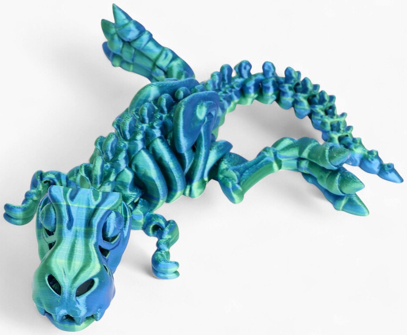3Д - печатная игрушка «Динозавр», подвижная, цвет МИКС