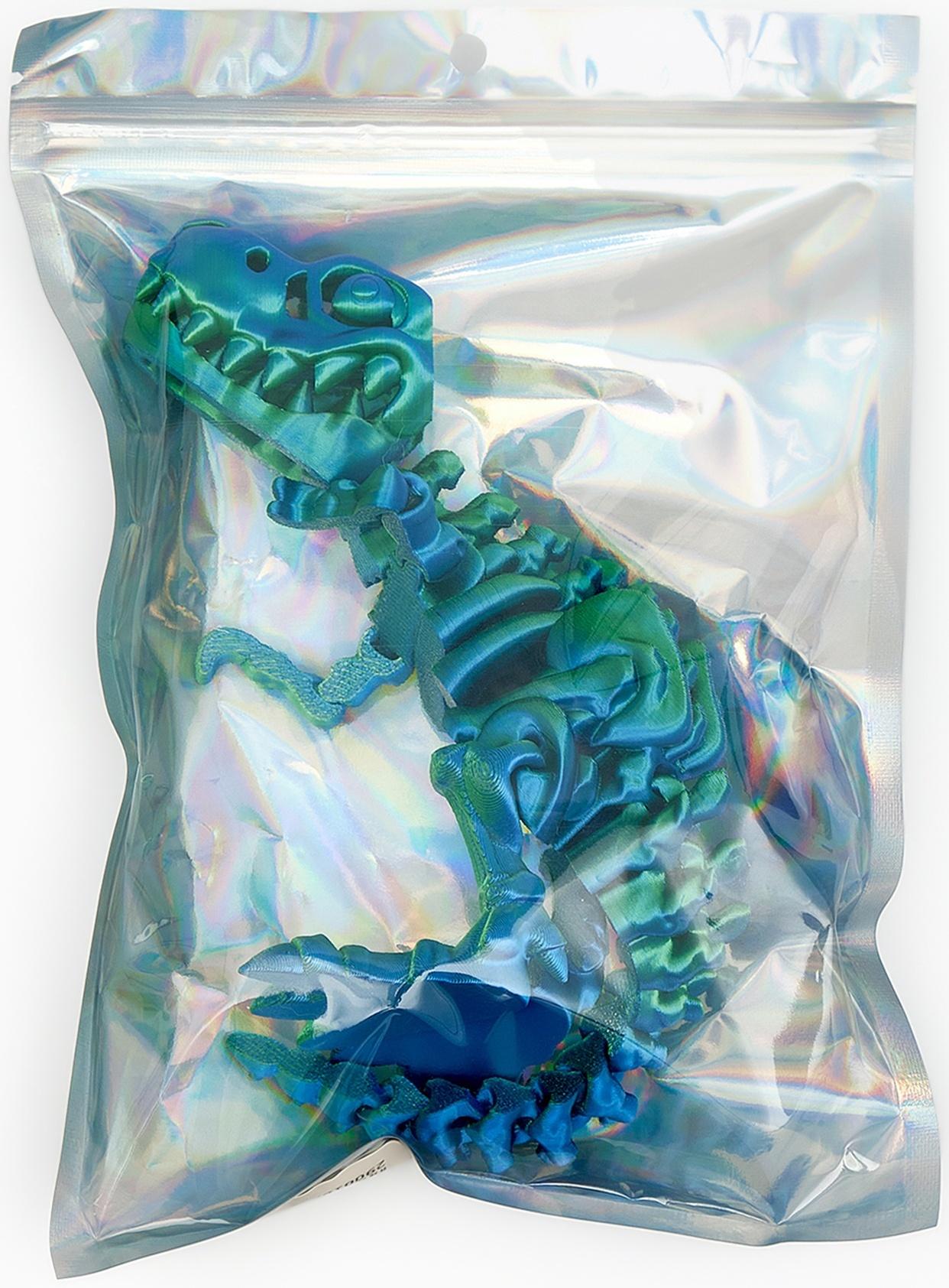 3Д - печатная игрушка «Динозавр», подвижная, цвет МИКС