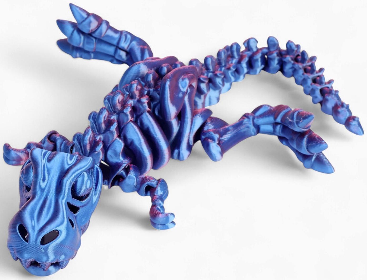 3Д - печатная игрушка «Динозавр», подвижная, цвет МИКС