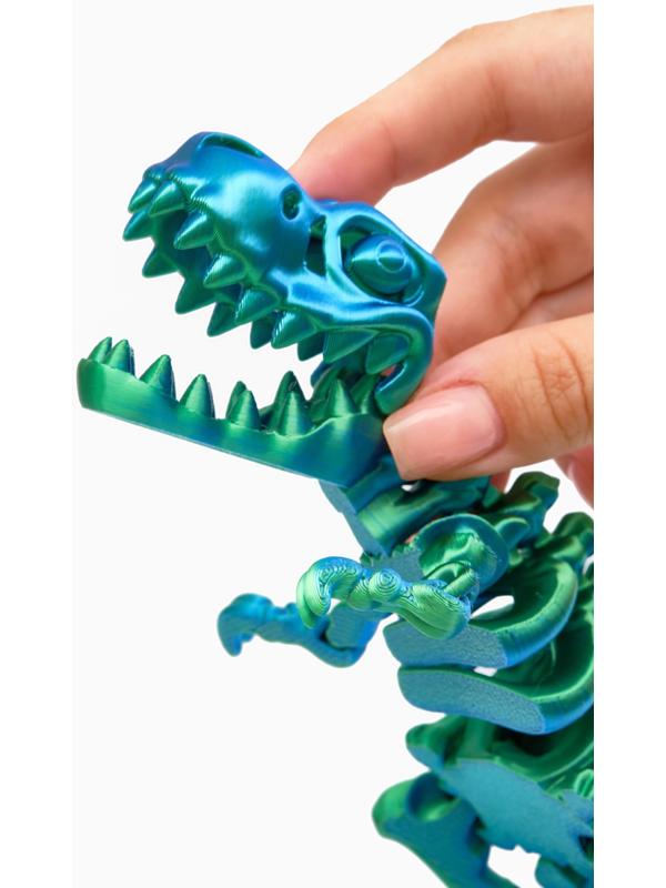 3Д - печатная игрушка «Динозавр», подвижная, цвет МИКС
