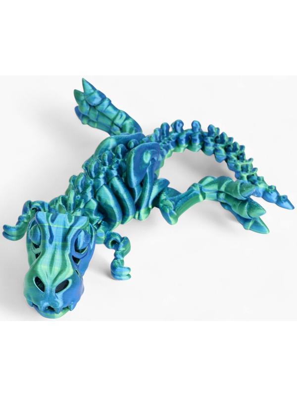 3Д - печатная игрушка «Динозавр», подвижная, цвет МИКС