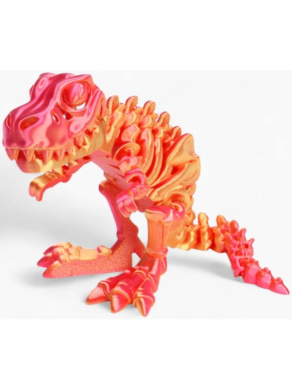 3Д - печатная игрушка «Динозавр», подвижная, цвет МИКС