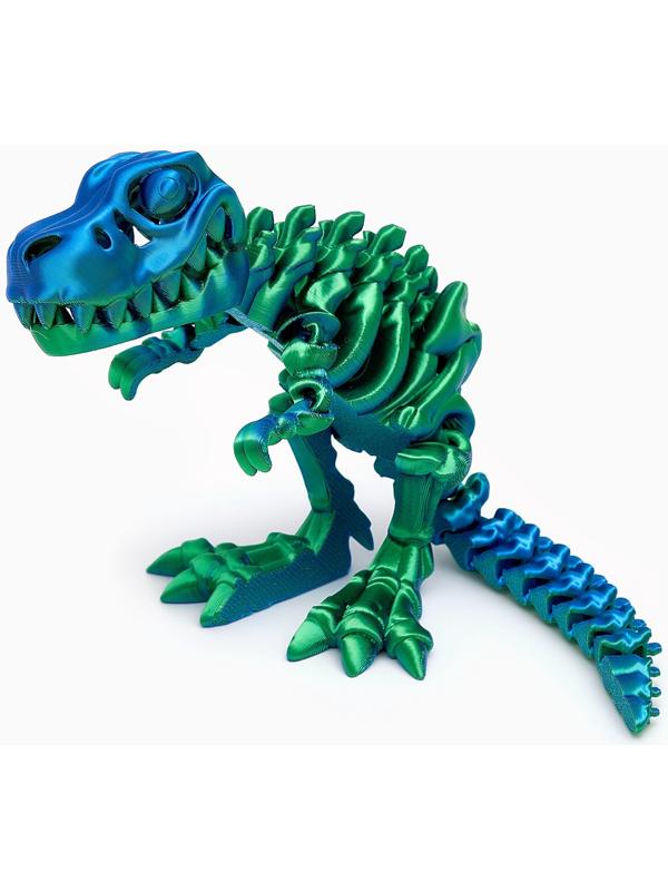 3Д - печатная игрушка «Динозавр», подвижная, цвет МИКС