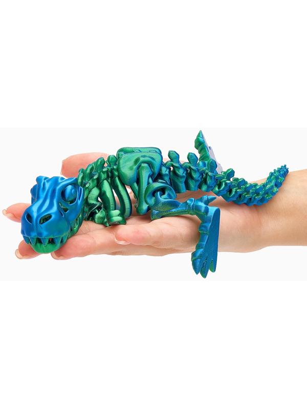 3Д - печатная игрушка «Динозавр», подвижная, цвет МИКС