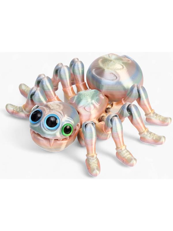 3Д - печатная игрушка «Паук», подвижная, цвет МИКС