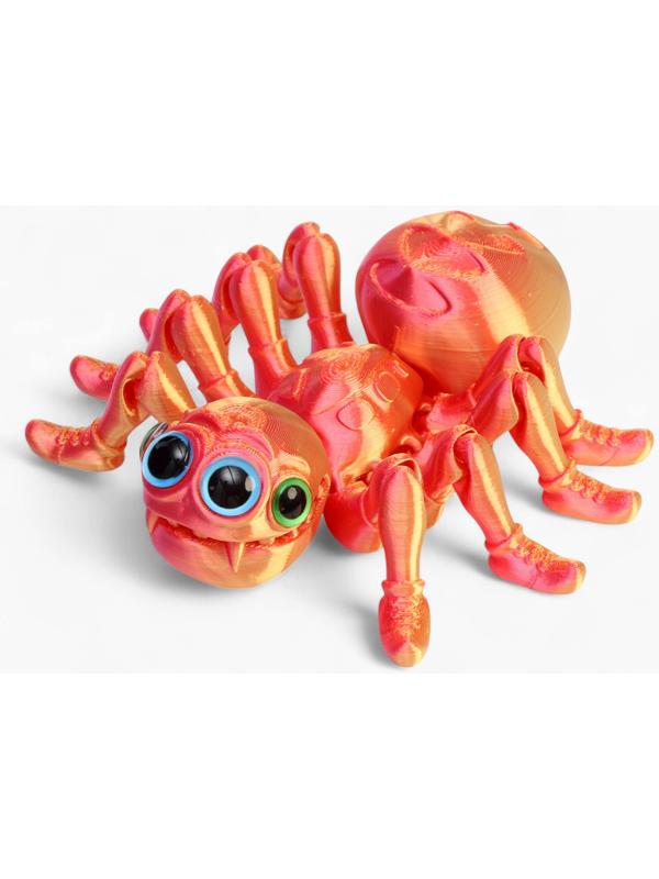 3Д - печатная игрушка «Паук», подвижная, цвет МИКС