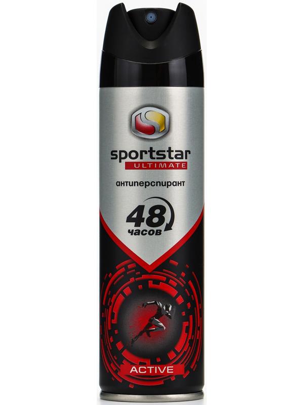Дезодорант-антиперспирант мужской SPORT STAR Active, 150 мл