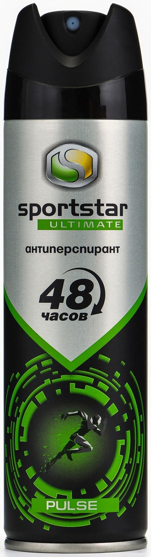 Дезодорант-антиперспирант мужской SPORT STAR Pulse, 150 мл