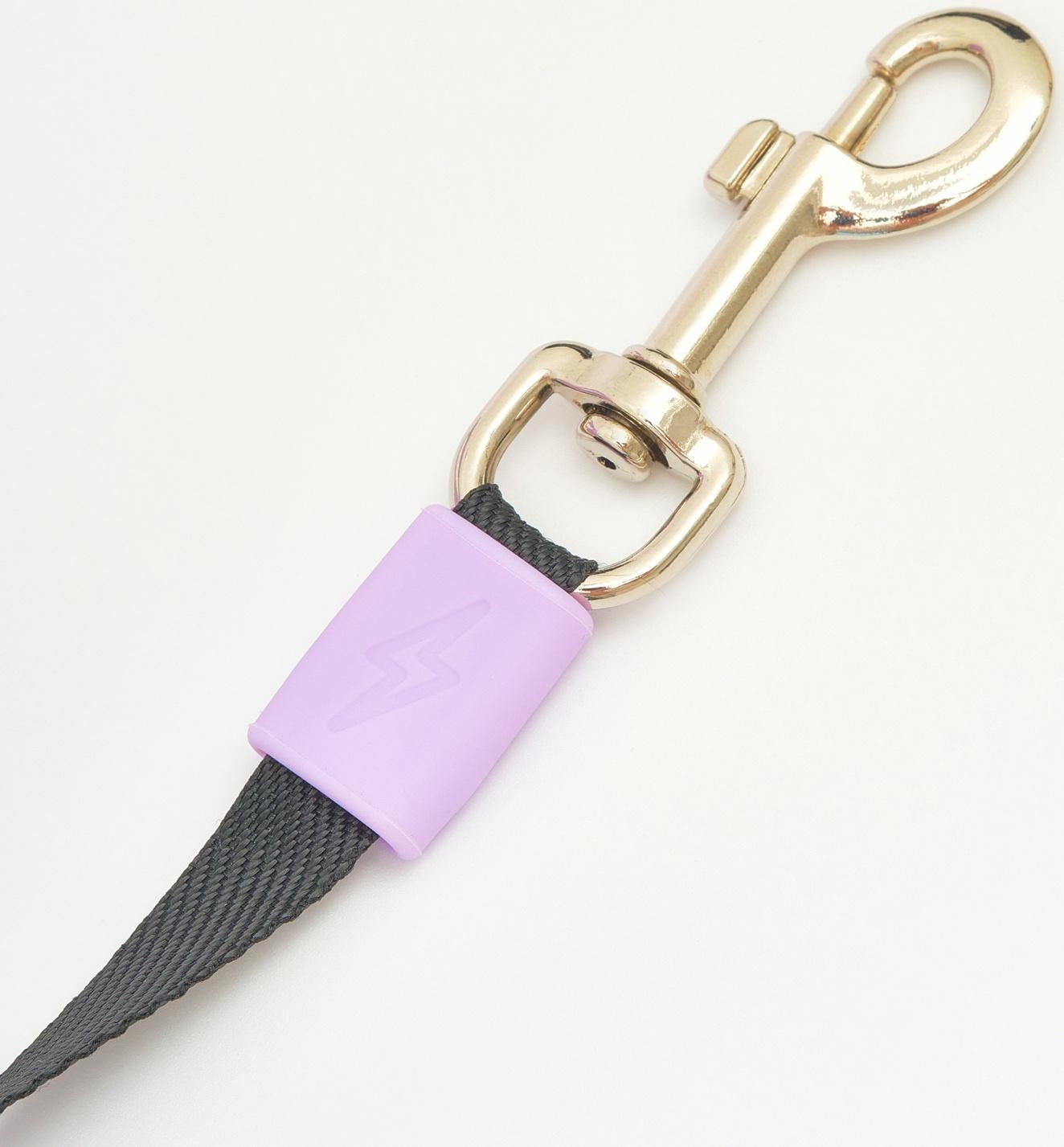 Рулетка - поводок для собак, лента 3 метра, сиреневая