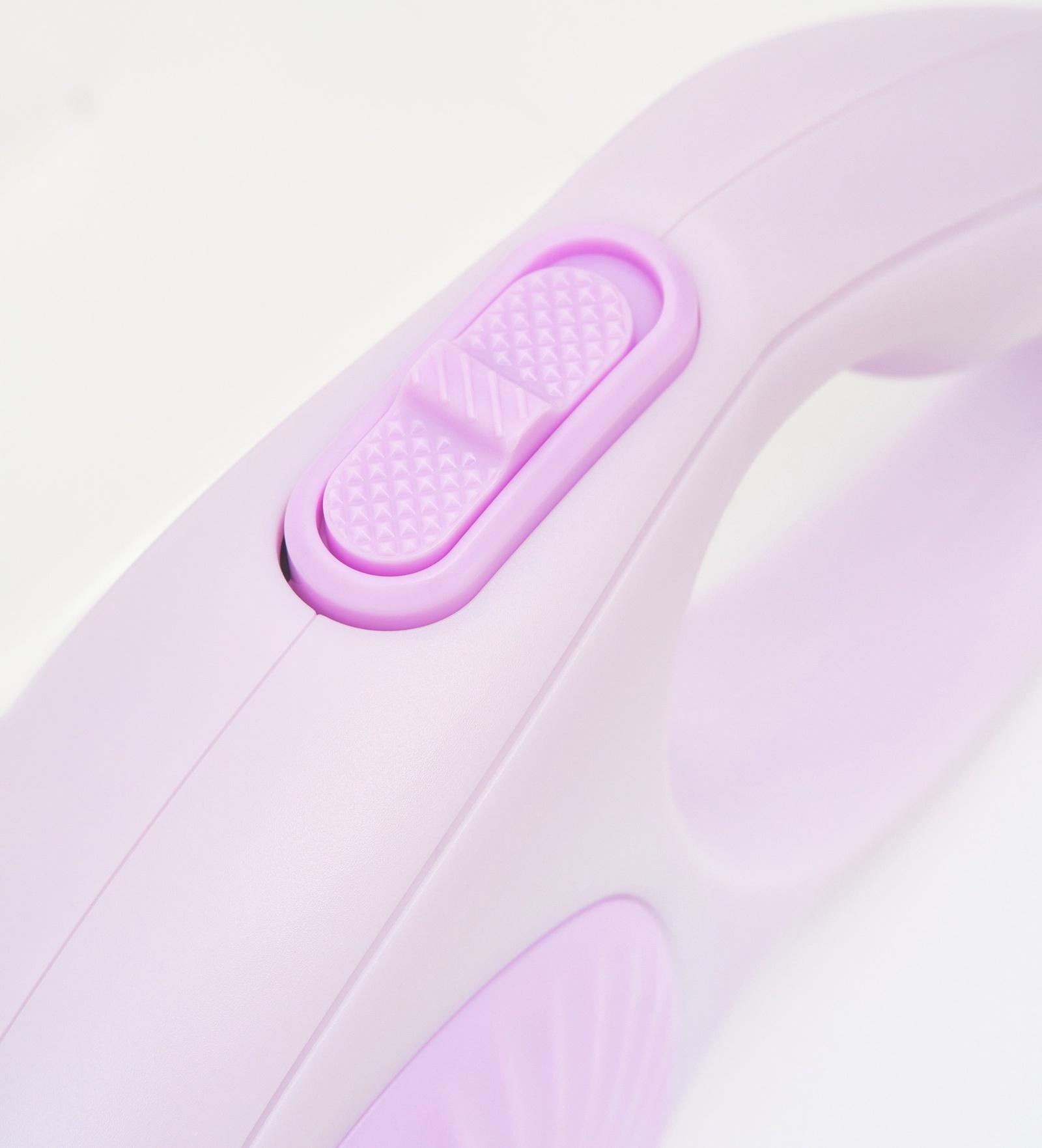 Рулетка - поводок для собак, лента 3 метра, сиреневая