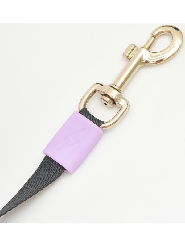 Рулетка - поводок для собак, лента 3 метра, сиреневая