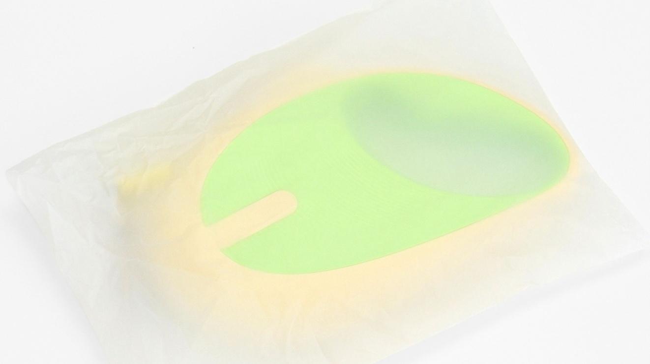 Рулетка - поводок для собак, лента 3 метра, зелёная