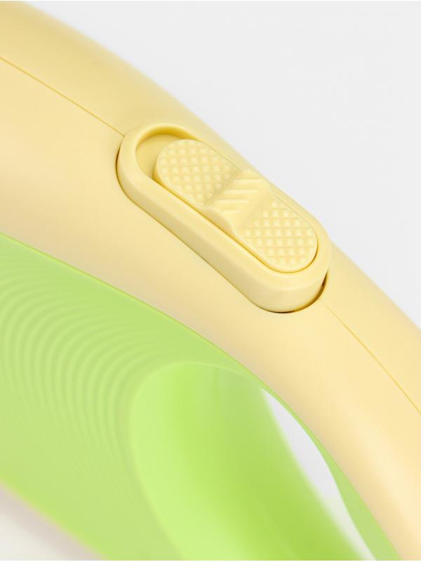 Рулетка - поводок для собак, лента 3 метра, зелёная