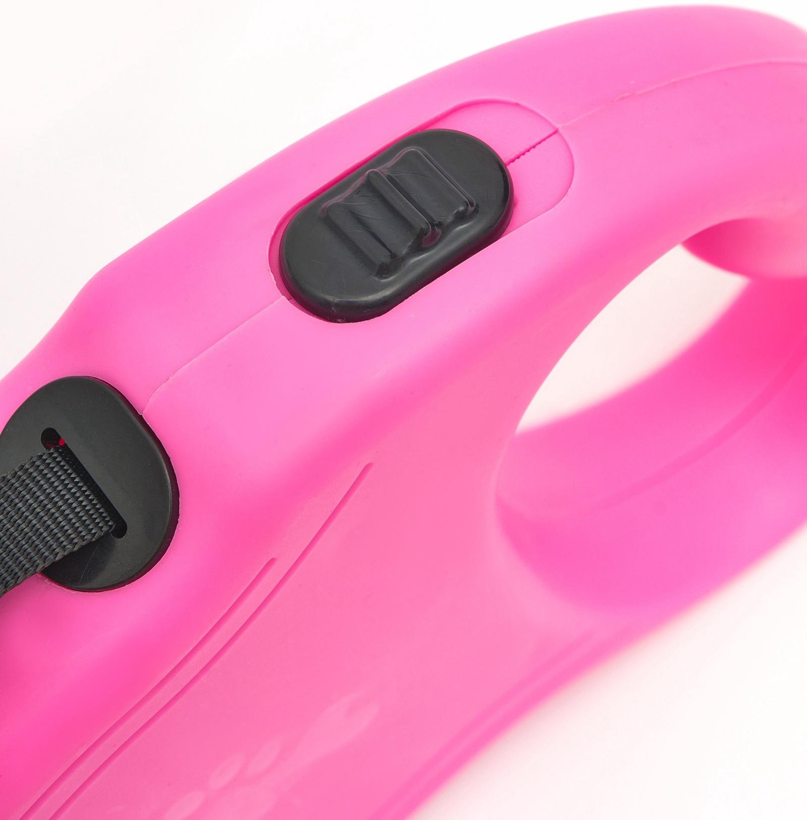 Рулетка «Следы», 3 м, до 10 кг, розовая