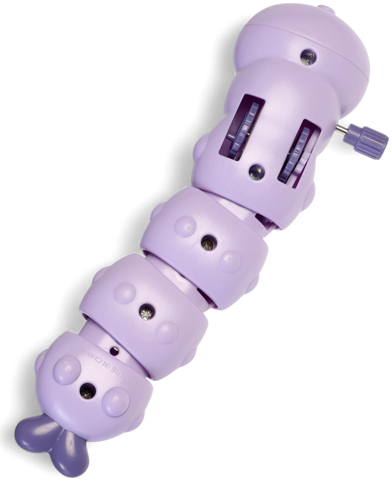 Игрушка заводная «Гусеничка», фиолетовая