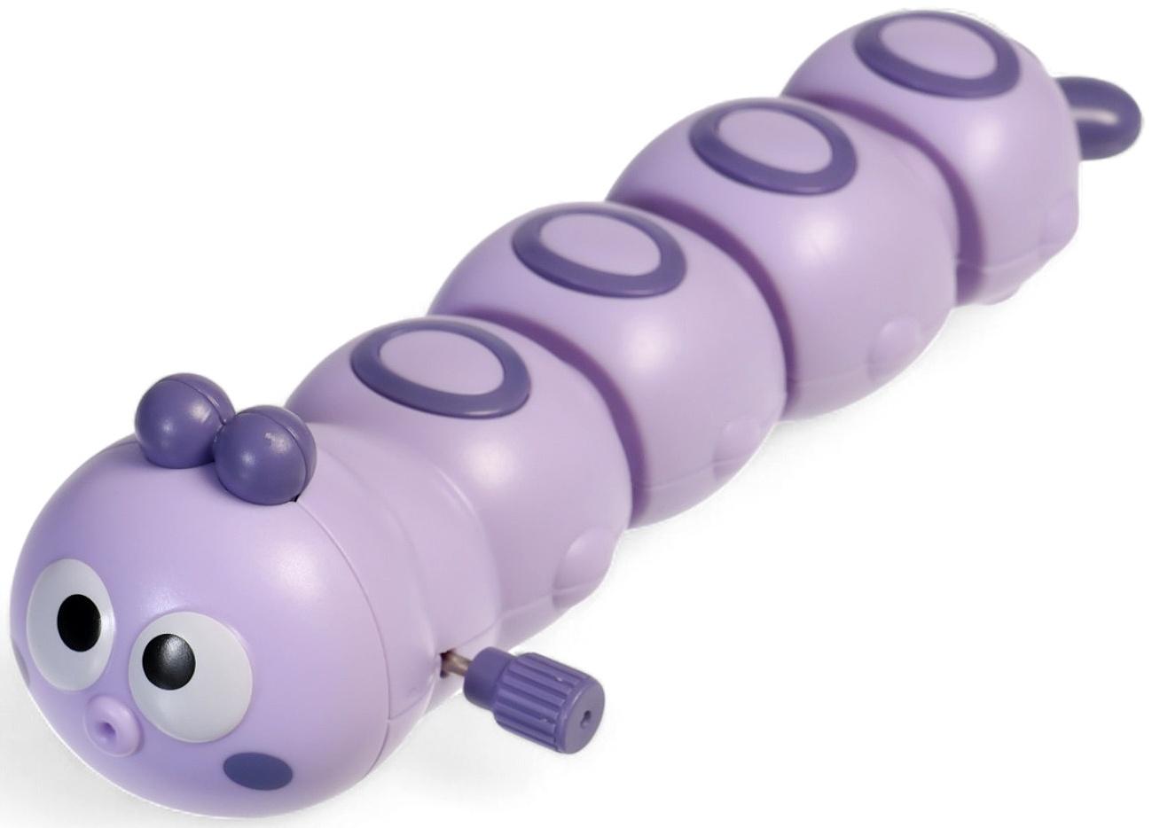 Игрушка заводная «Гусеничка», фиолетовая