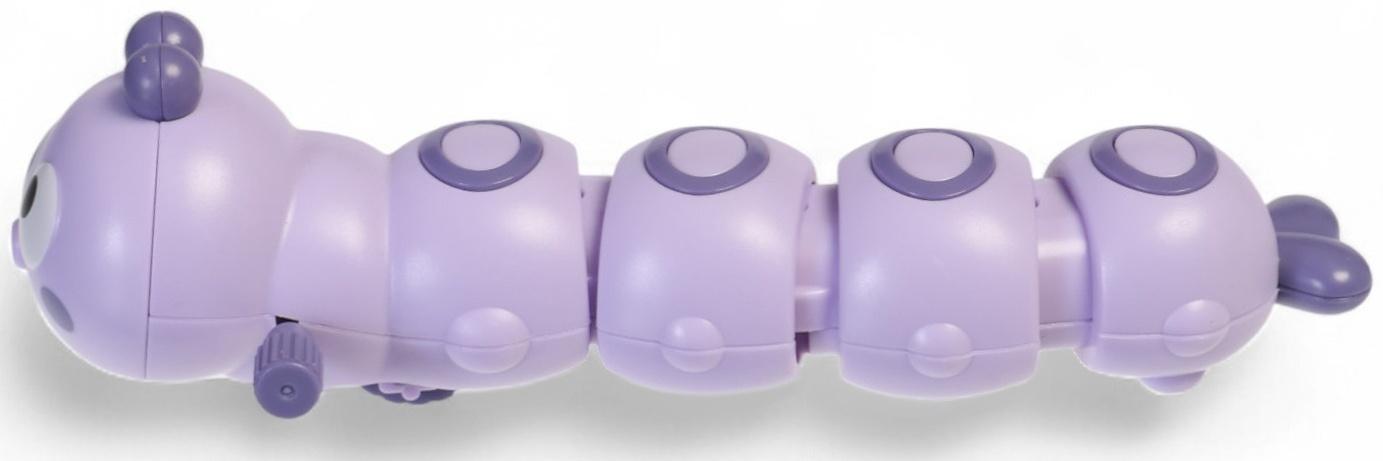 Игрушка заводная «Гусеничка», фиолетовая