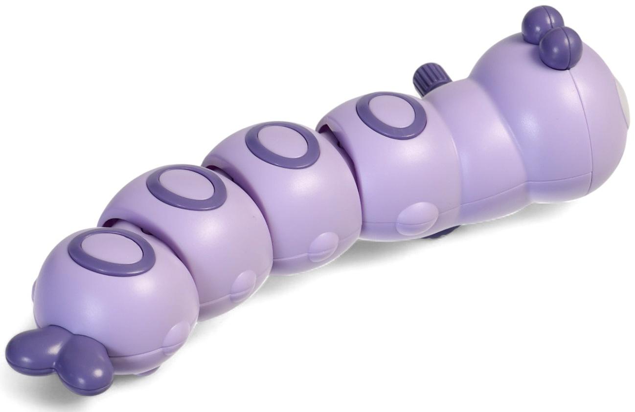 Игрушка заводная «Гусеничка», фиолетовая