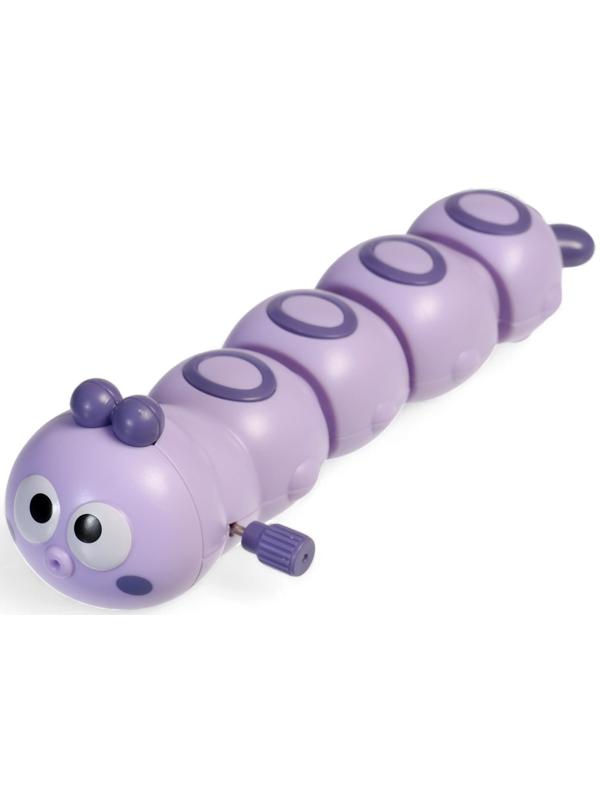 Игрушка заводная «Гусеничка», фиолетовая
