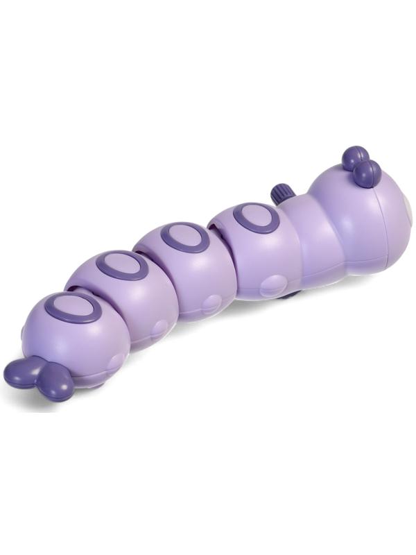 Игрушка заводная «Гусеничка», фиолетовая