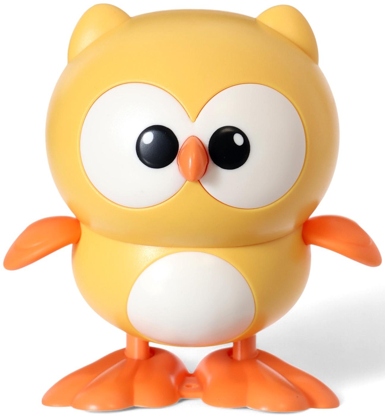 Игрушка заводная «Сова», жёлтая