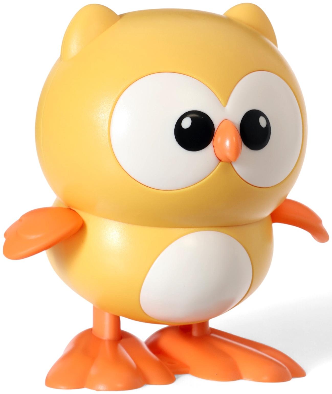 Игрушка заводная «Сова», жёлтая