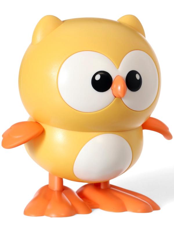 Игрушка заводная «Сова», жёлтая