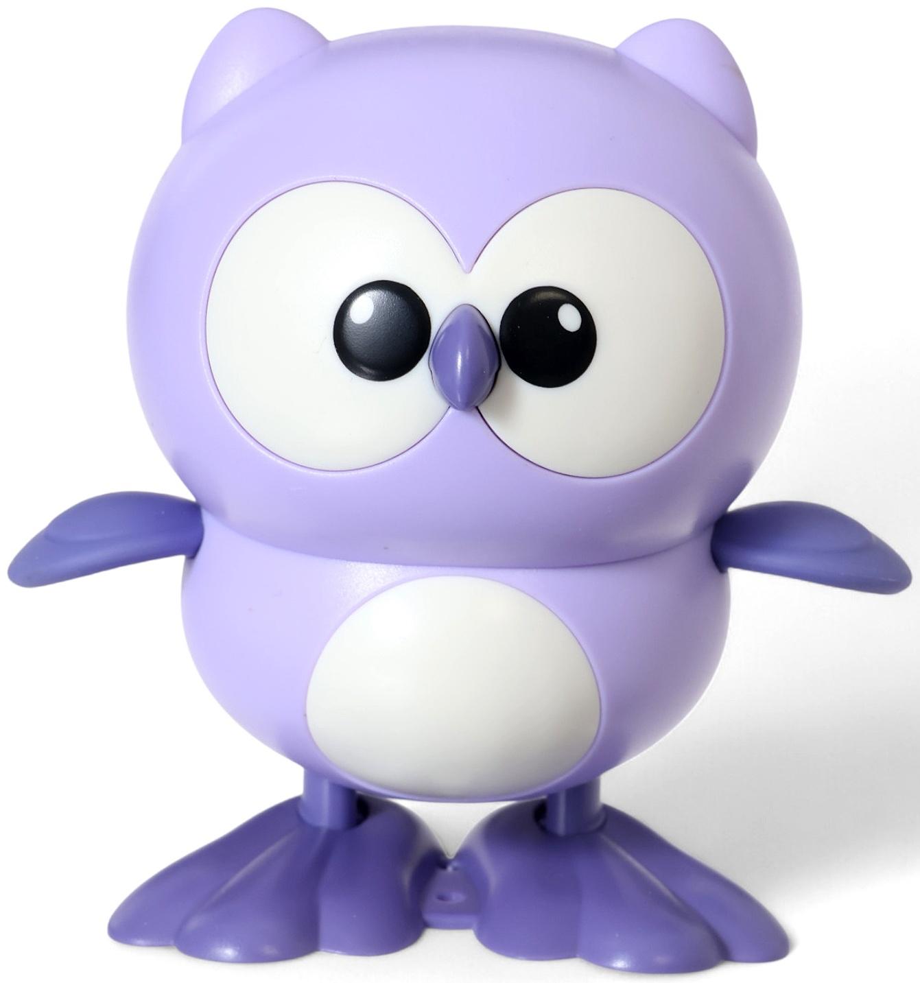 Игрушка заводная «Сова», фиолетовая