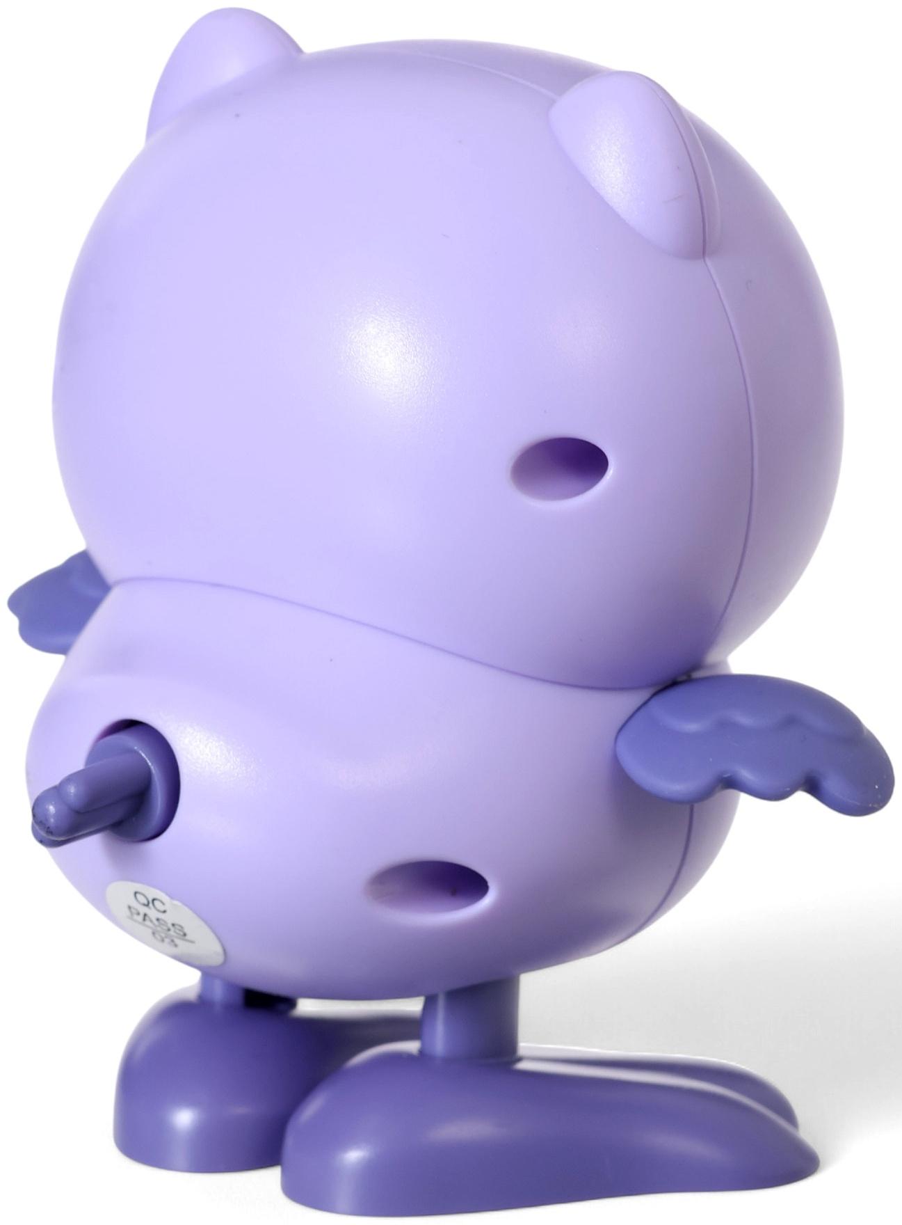 Игрушка заводная «Сова», фиолетовая