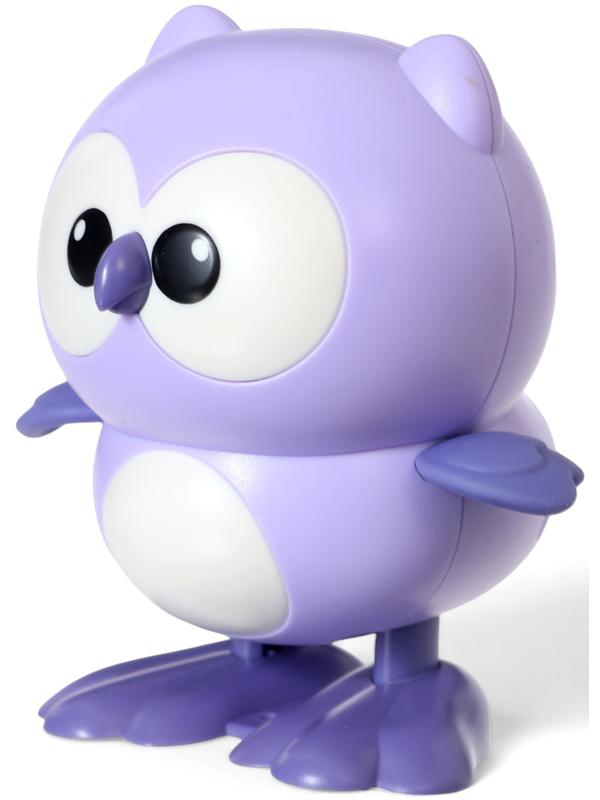 Игрушка заводная «Сова», фиолетовая
