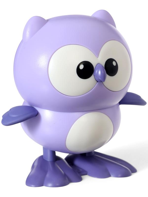 Игрушка заводная «Сова», фиолетовая