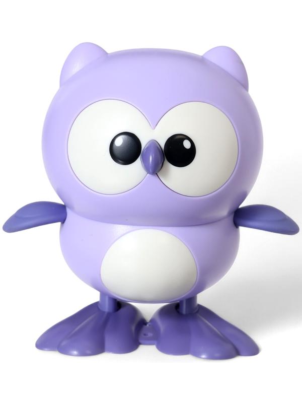 Игрушка заводная «Сова», фиолетовая