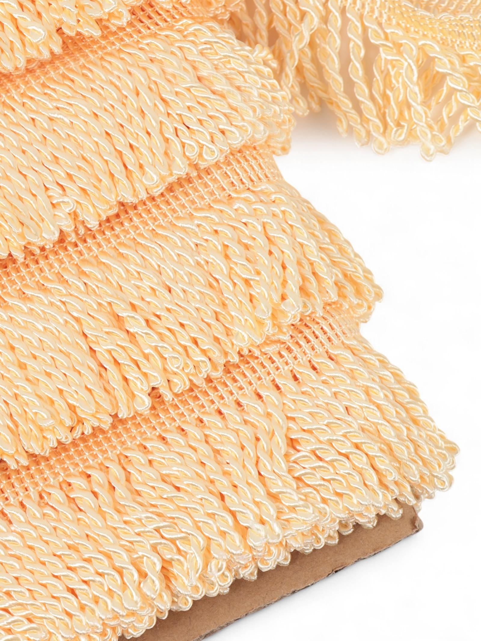 Бахрома жгут, 6,5 см, 20 м±0.5, цвет молочный