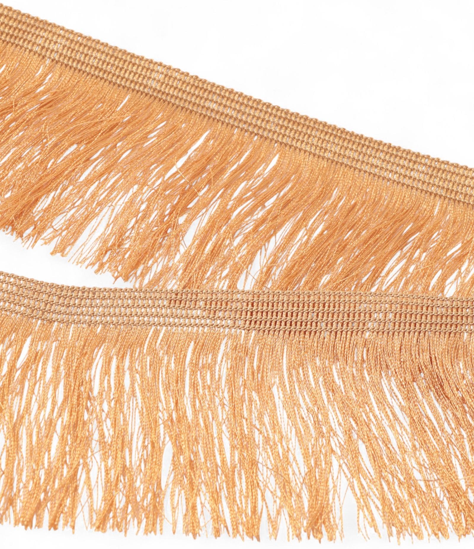 Бахрома одинарная, 6,5 см, 20 м±0.5, цвет золотой